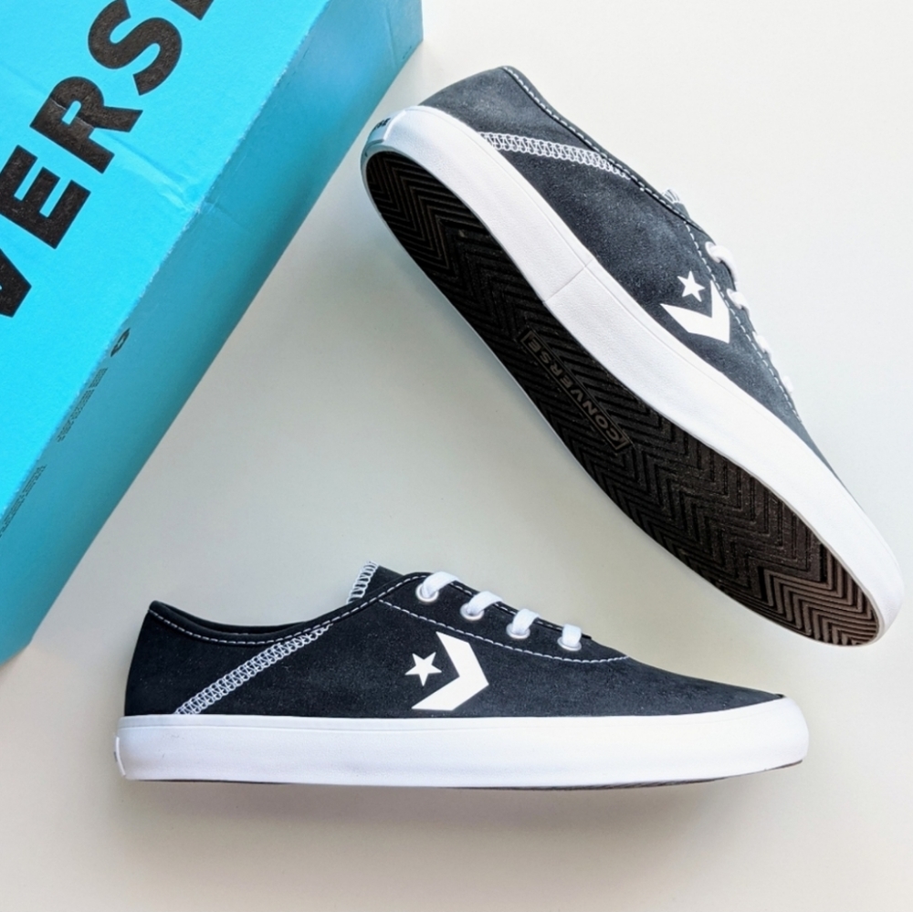 Converse Costa Ox Black White Low Top Sneaker Women's 6.5 - Picture 2 of 6
